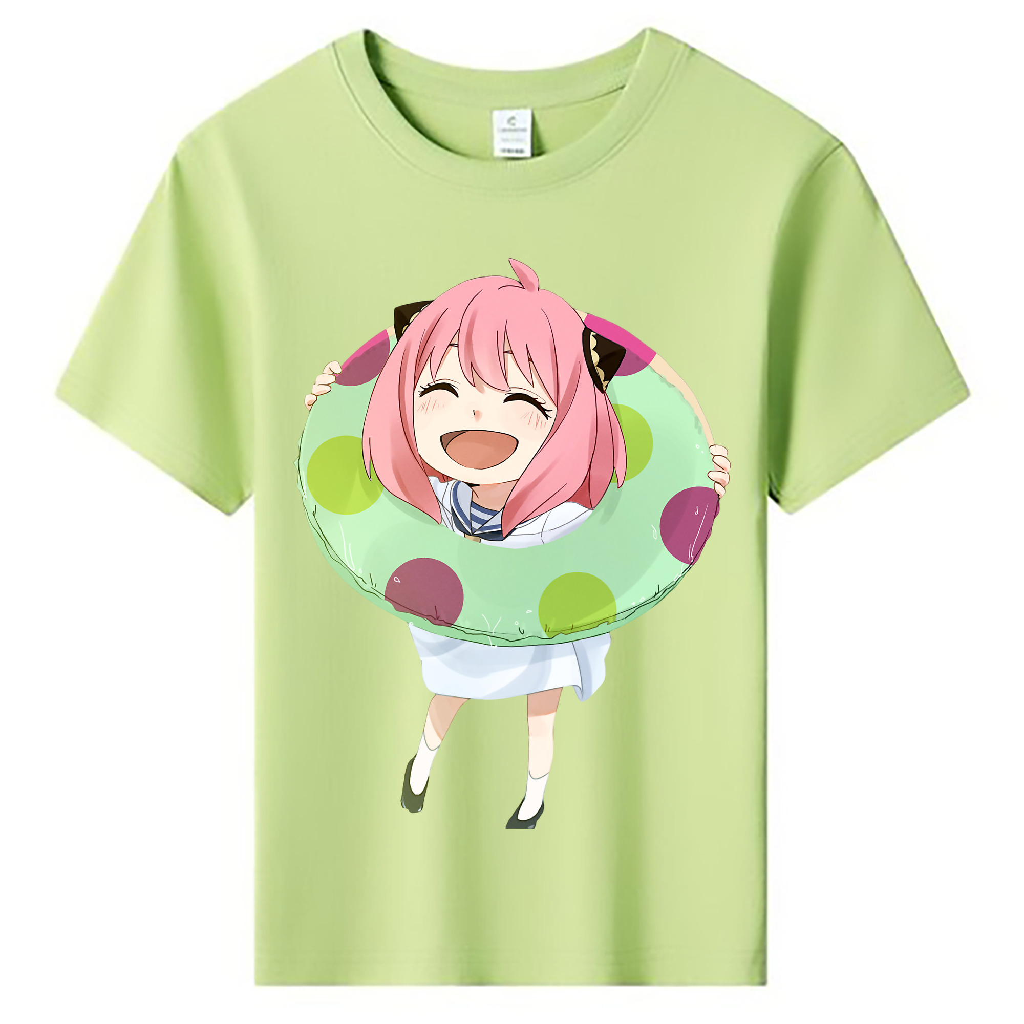 （画像用） SPY×FAMILY间谍家家酒 綿100％キッズTシャツ（フロントプリント）